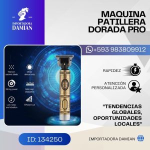 Maquina Patillera Dorada Pro