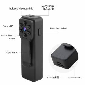 BODYCAM ESPIA CAMARA FULLHD 128GB - Imagen 2