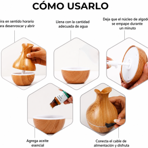 HUMIFICADOR DIFUSOR TIPO FLORERO