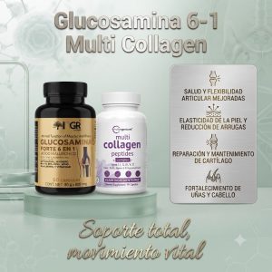 COLAGENO PEPTIDOS + GLUCOSAMINA FORTE