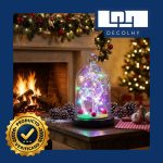 LÁMPARA LED DE RENO EN CÚPULA DE CRISTAL