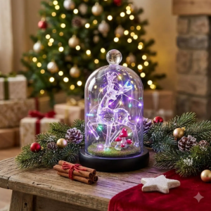LÁMPARA LED DE RENO EN CÚPULA DE CRISTAL - Imagen 2
